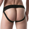 LEADER Jockstrap Brut Noir-Bleu